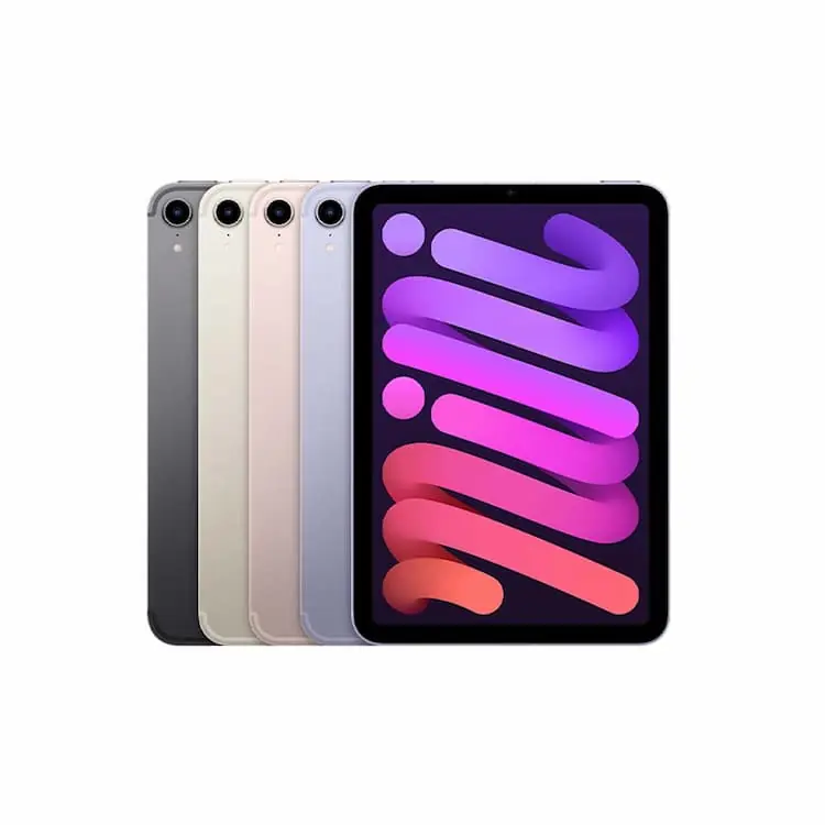 Apple iPad Mini compacte tablet met hoge-resolutie scherm en magnetische Pencil-aansluiting