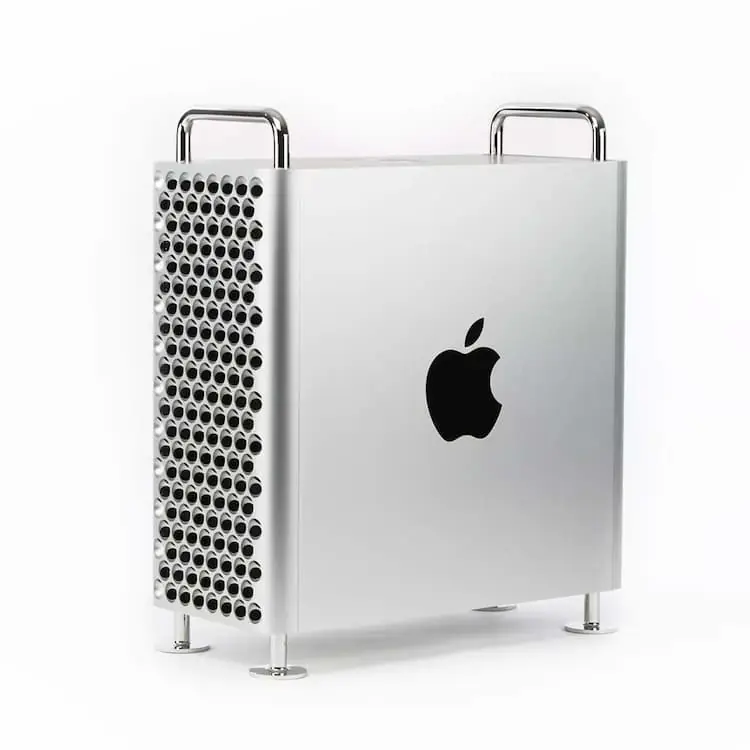 Apple Mac Pro krachtige professionele desktopcomputer met kaasrasp-design